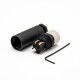 4 Pin M8 Connector Female Plug Unshielded Straight Screw-joint Unshielded 4 Pin M8 Connector Female Plug Unshielded Straight Screw-joint Unshielded
