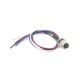 4 Pin M8 Connector Female Waterproof Straight Socket Back Mount Wiring 0.2M Solder 4 Pin M8 Connector Female Waterproof Straight Socket Back Mount Wiring 0.2M Solder