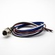 4 Pin M8 Connector Female Waterproof Straight Socket Back Mount Wiring 0.2M Solder 4 Pin M8 Connector Female Waterproof Straight Socket Back Mount Wiring 0.2M Solder