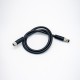 6 Pin Circular Connector M8 A Code Cable Crodset 26AWG 50CM Male to Female Straight 6 Pin Circular Connector M8 A Code Cable Crodset 26AWG 50CM Male to Female Straight