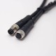 6 Pin Circular Connector M8 A Code Cable Crodset 26AWG 50CM Male to Female Straight 6 Pin Circular Connector M8 A Code Cable Crodset 26AWG 50CM Male to Female Straight