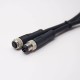 6 Pin Circular Connector M8 A Code Cable Crodset 26AWG 50CM Male to Female Straight 6 Pin Circular Connector M8 A Code Cable Crodset 26AWG 50CM Male to Female Straight
