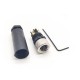Field Wireable Connector M8 Female Plug 4 Pin Unshielded Straight Screw-Joint for Cable