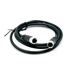 M8 4 Pin Cable Female to Female Straight Cable Cordsets 24AWG 1M