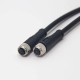 M8 4 Pin Cable Female to Female Straight Cable Cordsets 24AWG 1M M8 4 Pin Cable Female to Female Straight Cable Cordsets 24AWG 1M