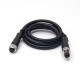 M8 4 Pin Serial Cable 180 Degree Male to Female Plug Connector For Cable 24AWG 2M M8 4 Pin Serial Cable 180 Degree Male to Female Plug Connector For Cable 24AWG 2M