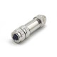M8 8 Pin Female Connector Straight Aviation Plug Solder Type for Cable Metal Shielded Connector M8 8 Pin Female Connector Straight Aviation Plug Solder Type for Cable Metal Shielded Connector