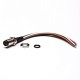 M8 8Pin Cable Connector A Coding Solder Type Front Panel Aviation Connector Wateproof Straight With 50CM 26AWG Cable M8 8Pin Cable Connector A Coding Solder Type Front Panel Aviation Connector Wateproof Straight With 50CM 26AWG Cable