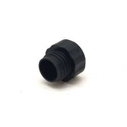 M8 connector cap for female connector Black Plastic