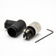 M8 Connector Screw Type Connector Right Angle 3 Pin Assemble Cable Female Plug M8 Connector Screw Type Connector Right Angle 3 Pin Assemble Cable Female Plug