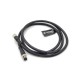 M8 IP67 Waterproof Connector B Coding Molding Type Straight 5Pin Female Plug To Male Plug With 3M 24AWG PVC Wire