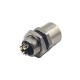 M8 Sensor Cable Panel Mount Cable Connector 4 Pin Female Back Mount Solder Type Socket Straight Waterproof M8 Sensor Cable Panel Mount Cable Connector 4 Pin Female Back Mount Solder Type Socket Straight Waterproof