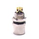 M8 Sensor Cable Panel Mount Cable Connector 4 Pin Female Back Mount Solder Type Socket Straight Waterproof M8 Sensor Cable Panel Mount Cable Connector 4 Pin Female Back Mount Solder Type Socket Straight Waterproof
