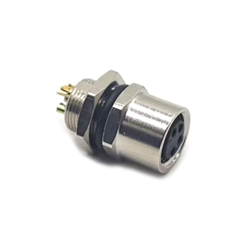 M8 Sensor Cable Panel Mount Cable Connector 4 Pin Female Back Mount Solder Type Socket Straight Waterproof M8 Sensor Cable Panel Mount Cable Connector 4 Pin Female Back Mount Solder Type Socket Straight Waterproof