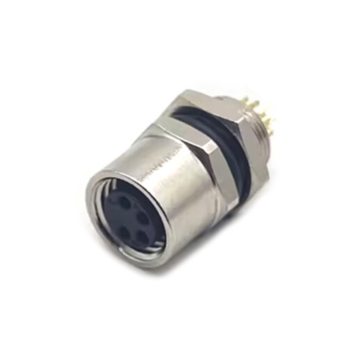 M8 Sensor Cable Panel Mount Cable Connector 4 Pin Female Back Mount Solder Type Socket Straight Waterproof M8 Sensor Cable Panel Mount Cable Connector 4 Pin Female Back Mount Solder Type Socket Straight Waterproof