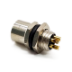 M8 Sensor Cable Panel Mount Cable Connector 4 Pin Female Back Mount Solder Type Socket Straight Waterproof M8 Sensor Cable Panel Mount Cable Connector 4 Pin Female Back Mount Solder Type Socket Straight Waterproof