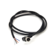 Right Angle M8 Connector 4Pin Cable Plug Waterproof IP67 Female Plug With 1M 24AWG PUR Cable Right Angle M8 Connector 4Pin Cable Plug Waterproof IP67 Female Plug With 1M 24AWG PUR Cable