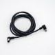 Right Angle M8 Connectors 3 Pin Male to Female Cable Cordsets 24AWG 2M Right Angle M8 Connectors 3 Pin Male to Female Cable Cordsets 24AWG 2M