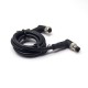 Right Angle M8 Connectors 3 Pin Male to Female Cable Cordsets 24AWG 2M Right Angle M8 Connectors 3 Pin Male to Female Cable Cordsets 24AWG 2M
