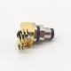 Right Angle M8 Connectors 6Pin A-Coding Panel Receptacles Male Waterproof Through Hole Front Mount Right Angle M8 Connectors 6Pin A-Coding Panel Receptacles Male Waterproof Through Hole Front Mount