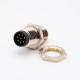 sensor connector m8 B code 180° male back mount B code sensor connector m8 B code 180° male back mount B code