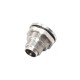 M9 8Pin Front Panel Mount Male Connector Circular Sensor Connector Solder Type for Industrial Automation Signals M9 8Pin Front Panel Mount Male Connector Circular Sensor Connector Solder Type for Industrial Automation Signals