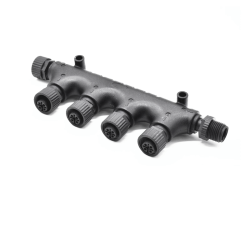 Nmea 2000 Network 6 Way T Type M12 Adapter 5 Pin One Male to Five Female Adapter