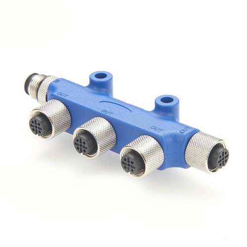 Nmea 2000 Network Breakout Box 3-Port M12 5 Pin 4 Femlae To 5 Pin Male