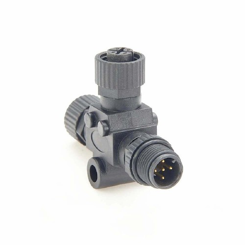 Nmea 2000 Network M12 3 Way T Type Adapter 5 Pin One Male to Dual Female Adapter Nmea 2000 Network M12 3 Way T Type Adapter 5 Pin One Male to Dual Female Adapter