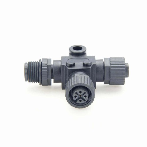 Nmea 2000 Network M12 3 Way T Type Adapter 5 Pin One Male to Dual Female Adapter Nmea 2000 Network M12 3 Way T Type Adapter 5 Pin One Male to Dual Female Adapter