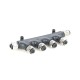 Nmea 2000 Network M12 6 Way T Type Adapter 5 Pin One Male to Five Female Adapter Waterproof
