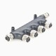 Nmea 2000 Network M12 6 Way T Type Adapter 5 Pin One Male to Five Female Adapter Waterproof