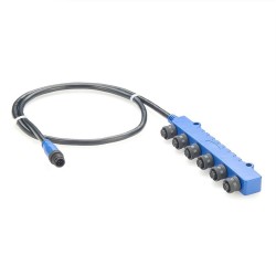 Nmea 2000 T-Connector 6 Ports Cable Length 1Meter 6 Female To Male