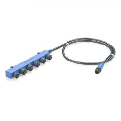Nmea 2000 T-Connector 6 Ports Cable Length 1Meter 6 Female To Male
