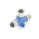 Nmea 2000 T Connector For Marine & Oceanic System M12 5 Pin Dual Female To 5 Pin Male