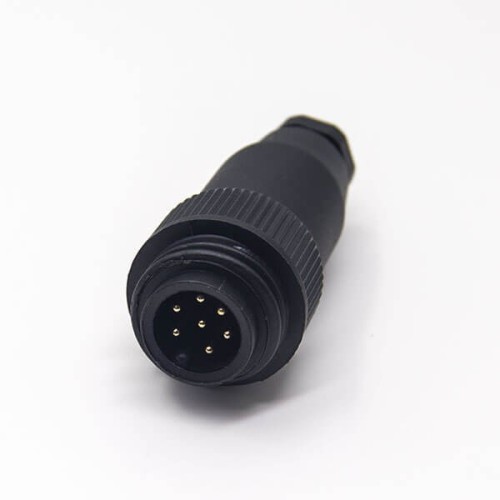 RD24 J10 Circular Connector 7 Pin Waterproof Field Wireable Connector Non-Shield