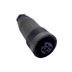 RD24 J10 Connector 4 Pin Female Waterproof Cable Plug Plistic Case Aviation Connector Non-Shield