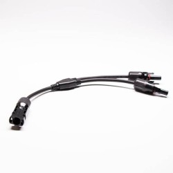 20pcs PV Solar Connectors Y Type 2 Branch 2 to 1 Female to Male