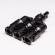 20pcs Solar PV Branch Connectors 1 Female to 3 Male Solar Panel 20pcs Solar PV Branch Connectors 1 Female to 3 Male Solar Panel
