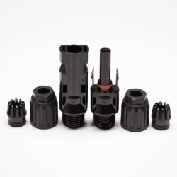 PV Connectors Cable One Pair Female Male Waterproof Solar Panel Connector