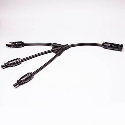 Solar cable with PV connector Y Type 1 to 3 Male To Female Solar cable with PV connector Y Type 1 to 3 Male To Female