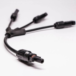Solar PV Cable Connector Y Type 1 to 3 Female To Male Connector