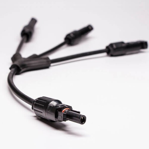 Solar PV Cable Connector Y Type 1 to 3 Female To Male Connector Solar PV Cable Connector Y Type 1 to 3 Female To Male Connector