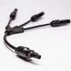 Solar PV Cable Connector Y Type 1 to 3 Female To Male Connector Solar PV Cable Connector Y Type 1 to 3 Female To Male Connector