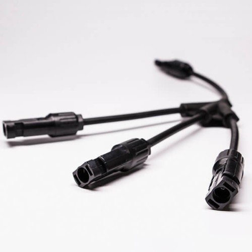 Solar PV Cable Connector Y Type 1 to 3 Female To Male Connector Solar PV Cable Connector Y Type 1 to 3 Female To Male Connector