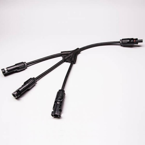 Solar PV Cable Connector Y Type 1 to 3 Female To Male Connector Solar PV Cable Connector Y Type 1 to 3 Female To Male Connector