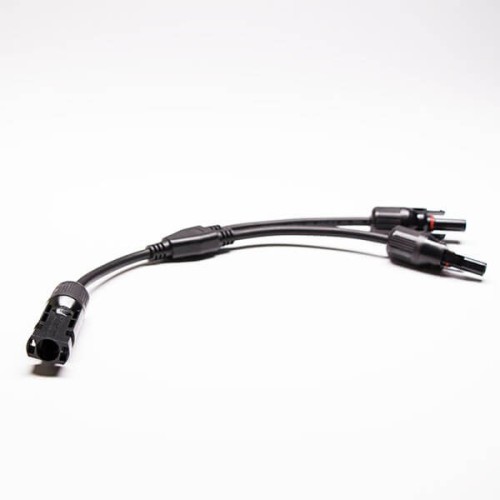 Solar PV Connectors Y Type 2 Branch 2 to 1 Female to Male Solar PV Connectors Y Type 2 Branch 2 to 1 Female to Male