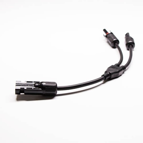 Solar PV Connectors Y Type 2 Branch 2 to 1 Female to Male Solar PV Connectors Y Type 2 Branch 2 to 1 Female to Male