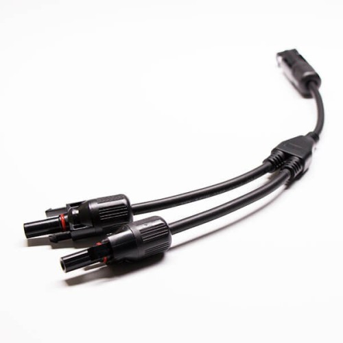 Solar PV Connectors Y Type 2 Branch 2 to 1 Female to Male Solar PV Connectors Y Type 2 Branch 2 to 1 Female to Male