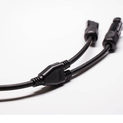 Solar PV Connectors Y Type 2 Branch 2 to 1 Female to Male Solar PV Connectors Y Type 2 Branch 2 to 1 Female to Male